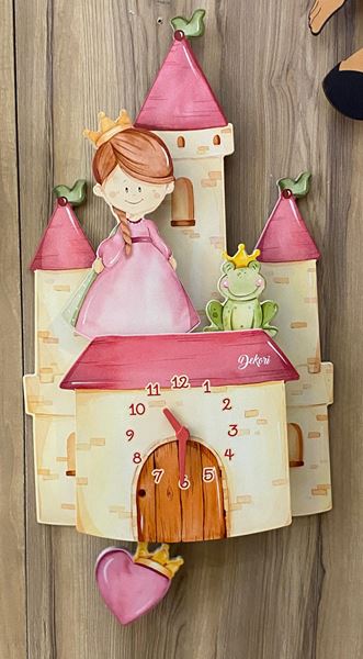 Picture of PRINCESS CASTLE CLOCK